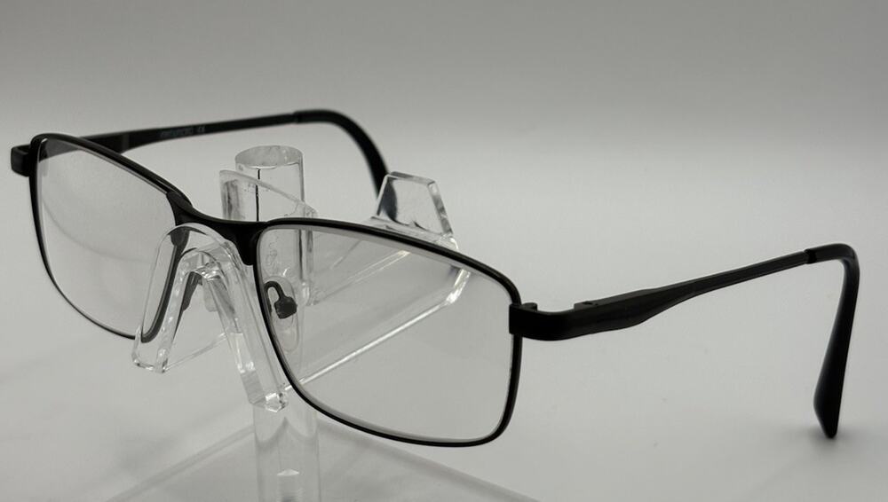 Matsumoto MAT101 Matte Black Rectangle Eyeglasses Frame 53-17-140
